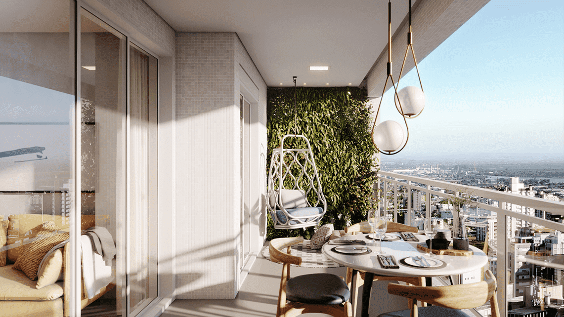 Residencial Lacca Terraço Lateral